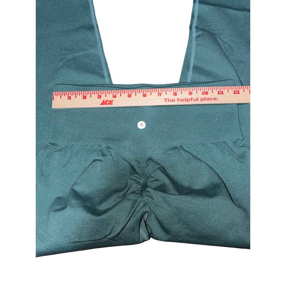 Halara Leggings Women L Green High Waisted Scrunch Butt Lifting Tummy Control - Picture 6 of 7